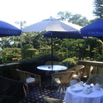 ルアン 神戸迎賓館 - デザートは、テラス席で。