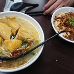 東門文昌雞飯 - 雞肉麺　雞滷飯