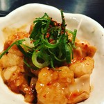 串処一龍 - 牛トロホルモンタレ炒め