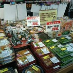 文化堂 - お惣菜、お弁当コーナー。