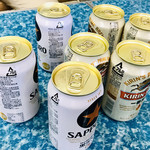 肉のさかもと - ビールが1.2.3.4.5.6.7.....