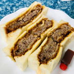 肉のさかもと - 別格道楽！！ビフカツサンド¥1600-
     ヘレカツ150g以上