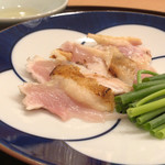 名古屋コーチン割烹 鳥ふく - ムネ肉のタタキ