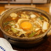 山本屋本店 - 料理写真:牡蠣・コーチン入り味噌煮込うどん：メニューの写真とだいぶ違う（汗）