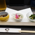 まるや本店 - おばんざい3種