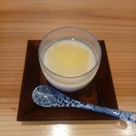 日本料理 和彩 よね田 - ランチデザートの杏仁豆腐