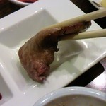 やきにく-なべ ほるもん家てんやわん家 - レモン汁で