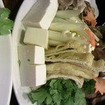 やきにく-なべ ほるもん家てんやわん家 - しゃぶしゃぶのお野菜