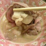 やきにく-なべ ほるもん家てんやわん家 - ごまダレで