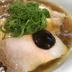 Japanese Soba Noodles 蔦 - イベリコベジョータの焼豚とバルサミコトリュフクリーム