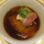RAMEN RS 改 - 鶏出汁醤油のアップ
