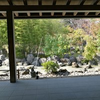 京都吉兆 松花堂店 - 座席より