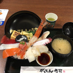 海鮮丼がってん寿司 - がってん名物海鮮丼1,280円