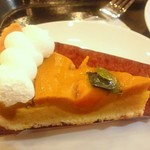 スターバックスコーヒー - パンプキンタルト　　400円