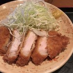 豚珍館 - かつ定食 730円