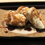 悠々 - 1品料理より海老芋唐揚 醤油タレ('18.11月上旬)