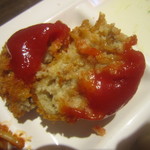 ブッフェ パンチュール - 塩メンチかつ・断面