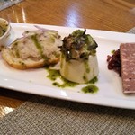 ひらき亭 - 前菜盛り合わせ