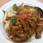 台湾料理 天福 - 麻婆ナス飯【2018.11】