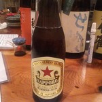 日の出酒場 - コップを被せてご提供