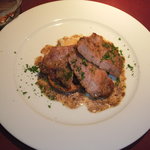 バンケット - ランチコース　豚肉のポワレ　マスタードソース