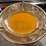 横浜うかい亭 - 【かぼちゃの冷製スープ】♫2011/9