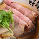 らぁ麺 飛鶏 - 貝出汁らぁ麺＋チャーシュー