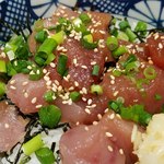 鮪市場 - びん長まぐろ漬け丼
