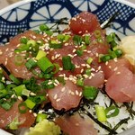 鮪市場 - びん長まぐろ漬け丼は