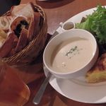 ポワンタージュ - スープ＆キッシュランチ