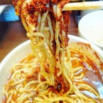 麺処 一笑 - 麺   リフト