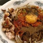 まぜそば。大辛シビマシマシ。