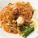 Thai Yakisoba (stir-fried noodles) (Pad Thai) set