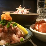 雷井土音 - ぶりのなめろう