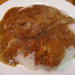 Moningu To Mato - ライスにカレーをかけたところ