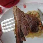 ル・コントワール・ド・ブノワ - 主菜（鴨モモ肉のコンフィ 白インゲンのミジョテ）