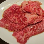 焼肉おくう - ハーフカルビ単品