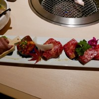 牛刺しと焼肉 仔虎 クリスロード店 - 【焼物3種盛り】◎2018/10