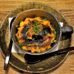 にほん酒と肴 酔音 - 帆立のウニソース焼き　950円