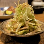 にほん酒と肴 酔音 - 生ザーサイと新生姜のナムル　550円