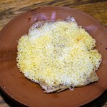 にほん酒と肴 酔音 - たたみいわしのチーズ焼き　650円