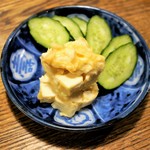 にほん酒と肴 酔音 - クリームチーズのみそ漬け　600円