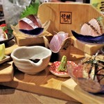福岡 炉端もん - 刺身盛り合わせ