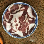 白鷺温泉白鷺館 - しし鍋のお肉。