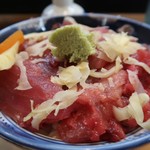 都寿司 - まぐろ丼1150円