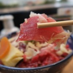 都寿司 - まぐろ丼1150円