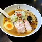 札幌 凡の風 - 味噌ラーメン。