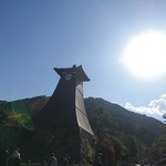 たくみや - おまけ❤メインの時計台？凄い人でした。みんな新蕎麦を目当てですne(￣▽￣)ｂ新蕎麦前でしたが、本間に美味しかったです❤※お店の写真と関係ございません。