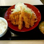 かつや - さくっと海老も美味しい定食　８１０円込