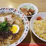 Chuuka Soba Heihachi - 醤油らーめん半ちゃんセット